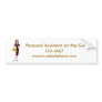 Classy and Snazzy Business Woman Bumper Stickers