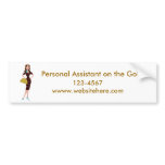 Classy and Snazzy Business Woman bumper stickers