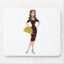 Classy and Snazzy Business Woman Mousepads