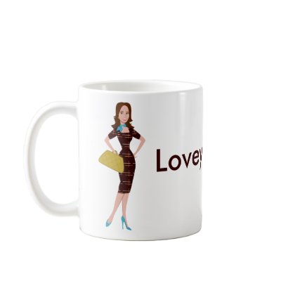 Classy and Snazzy Business Woman Coffee Mug by trennea