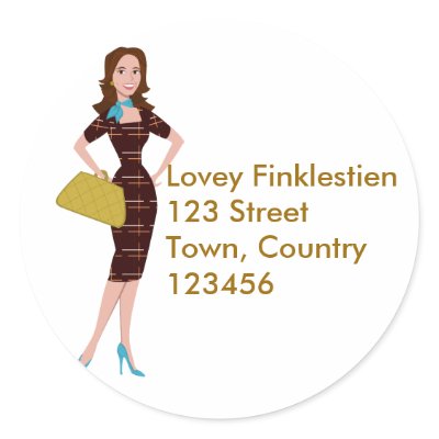 Classy and Snazzy Business Woman Sticker by trennea