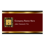 Classy Attorney Business Cards