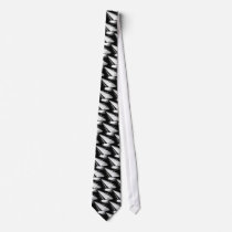 Classy Black & White Piano Photography Neckties