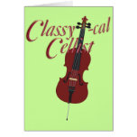 Classy-cal Cellist Card