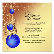 Classy Christmas Card Invitation invitations
