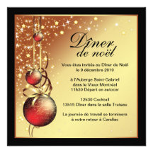 Classy Christmas Card Invitation