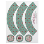 Classy Christmas Cupcake Wrapper