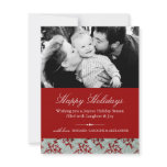 Classy Christmas Invitations Photo Card