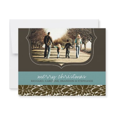 Classy Christmas Photo Card Personalized Invitation by colourfuldesigns
