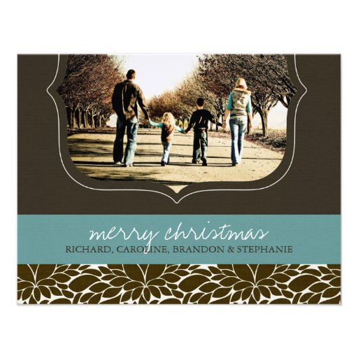Classy Christmas Photo Card Personalized Invitation