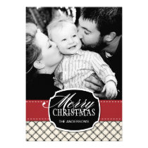 Classy Christmas Photo Cards invitations