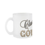 Classy CowGirl FROSTED GLASS MUGS