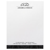 Classy Damask  Letterhead