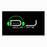 Classy DJ Business Card business cards