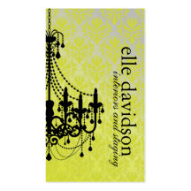 Classy Event Planner Business Card