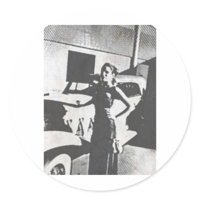 Classy Girl with Nice Car Stickers by jiggajayson