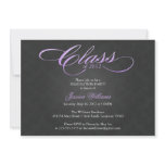 Classy Graduation Party Custom Invitations