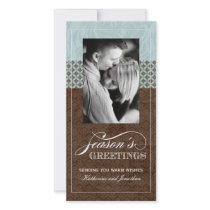 Classy Holiday Photo Cards (4x8)