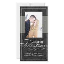 Classy Holiday Photo Cards (4x8)