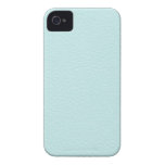 Classy Light Turquoise Printed Pattern. iPhone 4 Case-Mate Case