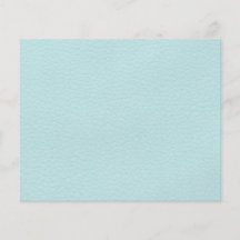 Classy Light Turquoise Printed Pattern. Full Color Flyer