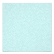 Classy Light Turquoise Printed Pattern. Invite