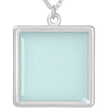 Classy Light Turquoise Printed Pattern. Jewelry