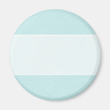Classy Light Turquoise Printed Pattern. Refrigerator Magnets