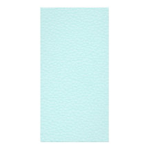Classy Light Turquoise Printed Pattern. Custom Photo Card