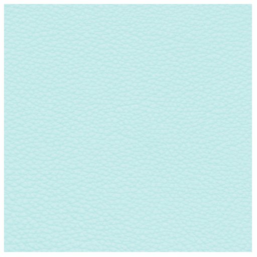 Classy Light Turquoise Printed Pattern. Photo Cut Out