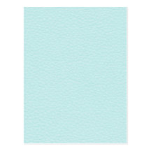 Classy Light Turquoise Printed Pattern. Postcards