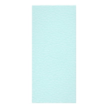 Classy Light Turquoise Printed Pattern. Custom Rack Card