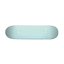 Classy Light Turquoise Printed Pattern. Skateboard Decks