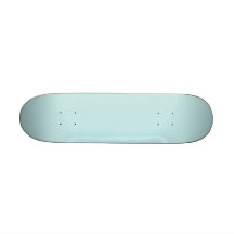Classy Light Turquoise Printed Pattern. Skateboard Decks