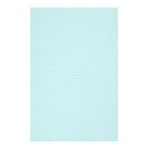 Classy Light Turquoise Printed Pattern. Stationery Design