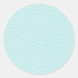 Classy Light Turquoise Printed Pattern. Sticker