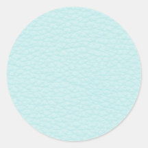 Classy Light Turquoise Printed Pattern. Sticker
