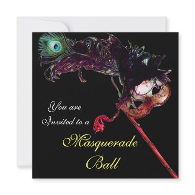 CLASSY MARDI GRAS MASQUERADE BALL MASK ,Black by AiLartworks