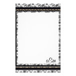 Classy Monogrammed Stationery Design
