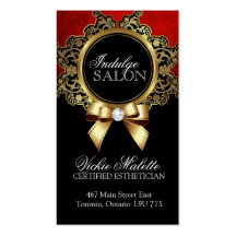 Classy Salon and Spa Business Cards