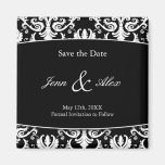 Classy Save the Date Wedding Magnet