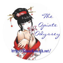 "Classy Seku" Stickers - Large