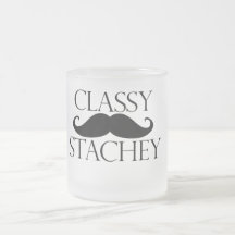 Classy Stache Moustache Mugs