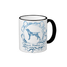 Classy Weathered Bracco Italiano Mug