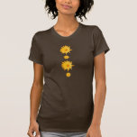 Classy yellow lillies womens shirts