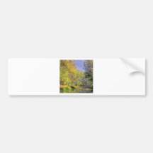 Claude Monet A Bend Of The Epte Bumper Stickers