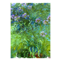 Claude Monet: Agapanthus Invites