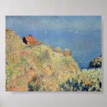 Claude Monet - Cabin in the Varengeville Poster