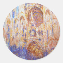 Claude Monet - cathédrale de Rouen Autocollants