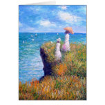 Claude Monet: Cliff Walk at Pourville Cards